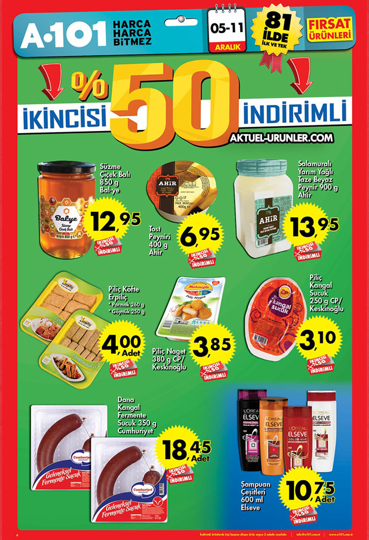 A101 5 Aralık – 11 Aralık Aktüel Ürünler Kataloğu