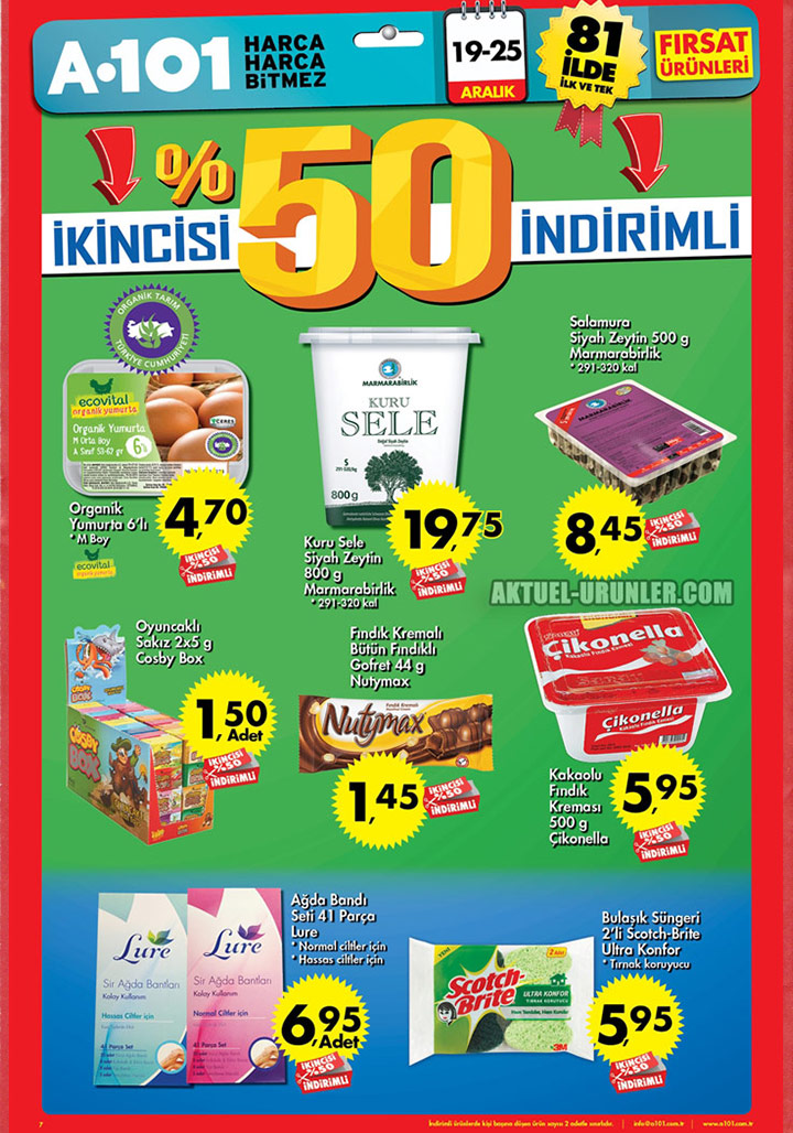 A101 19 Aralık – 25 Aralık Aktüel Ürünler Kataloğu