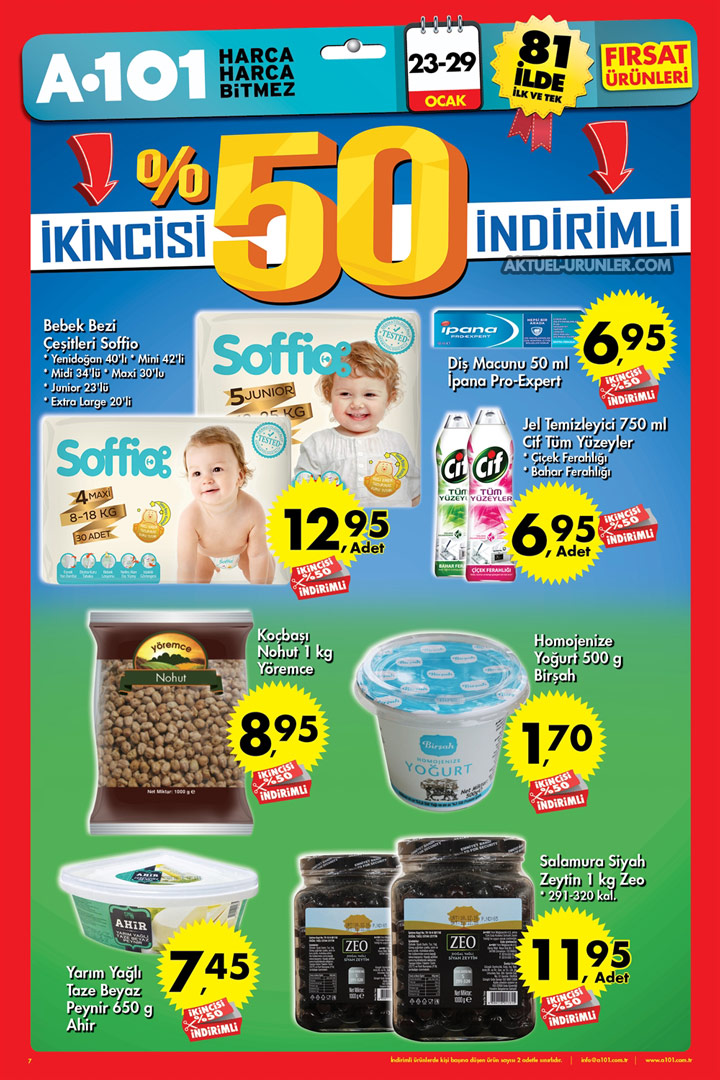 A101 23 Ocak – 29 Ocak Aktüel Ürünler Kataloğu