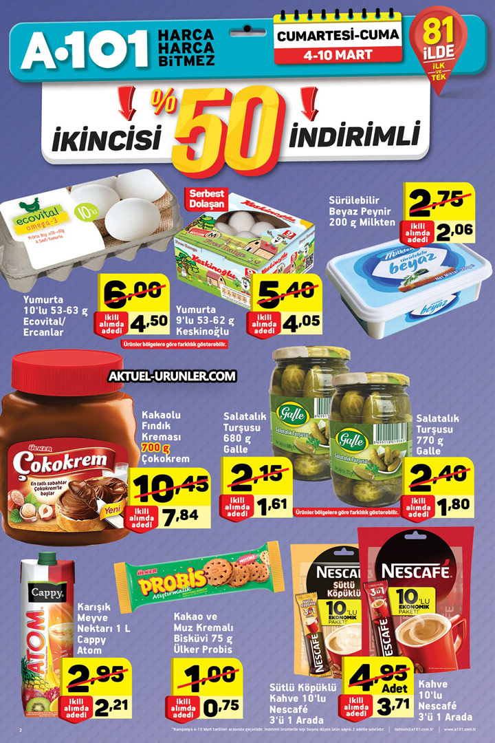 A101 4 Mart 2017 Aktüel Ürünler Kataloğu