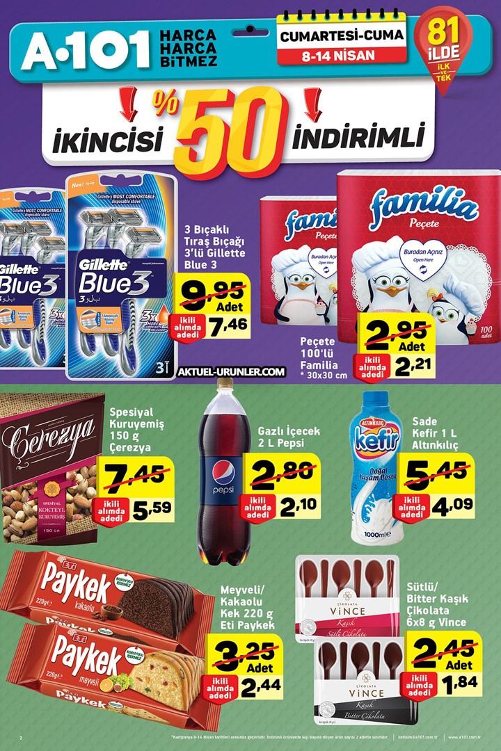 A101 8 Nisan 2017 Aktüel Ürünler Kataloğu