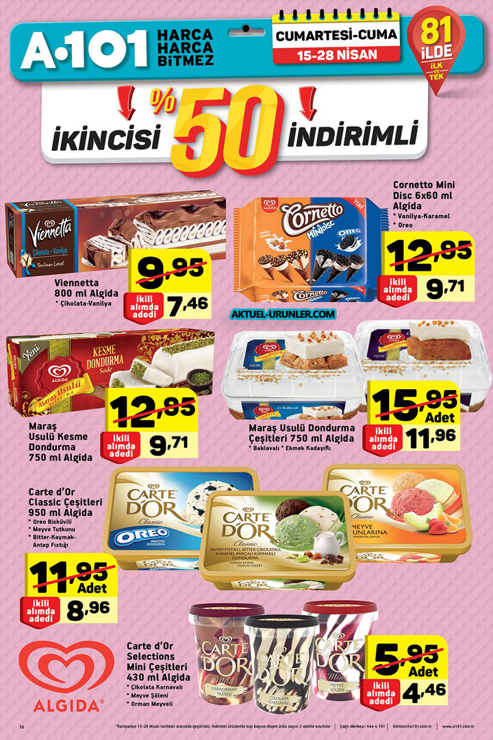 A101 15 Nisan Aktüel Ürünleri Kataloğu – Hafta Sonu