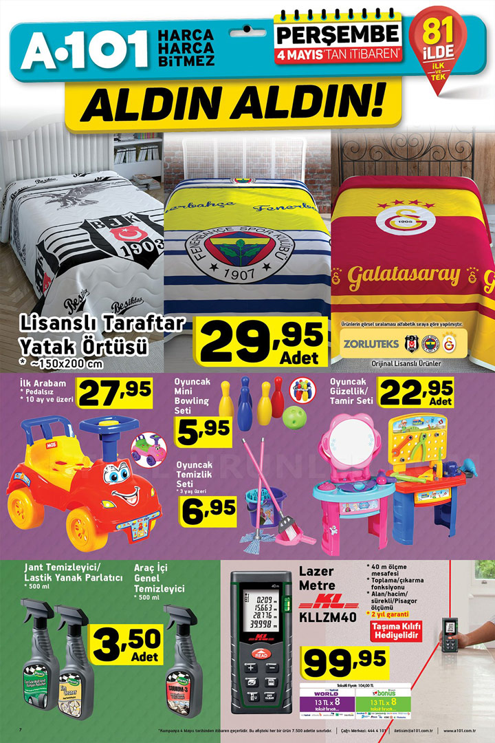 A101 4 Mayıs Aktüel Ürünleri – Lazer Metre Sayfası