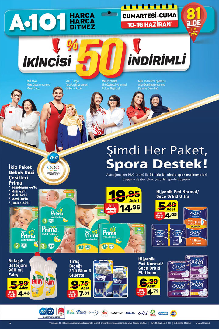 A101 10 Haziran & 16 Haziran Aktüel Ürün Hafta Sonu Kataloğu