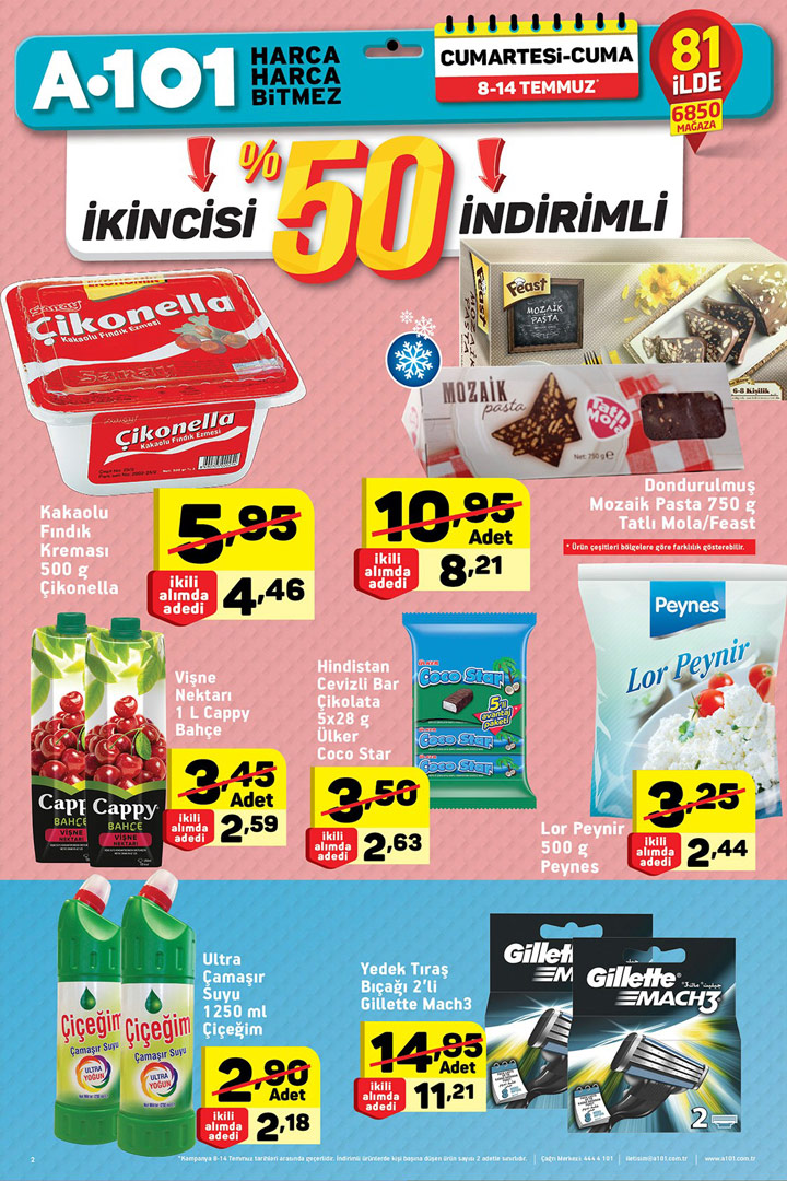 A101 8 Temmuz Aktüel Ürünler Hafta Sonu Kataloğu