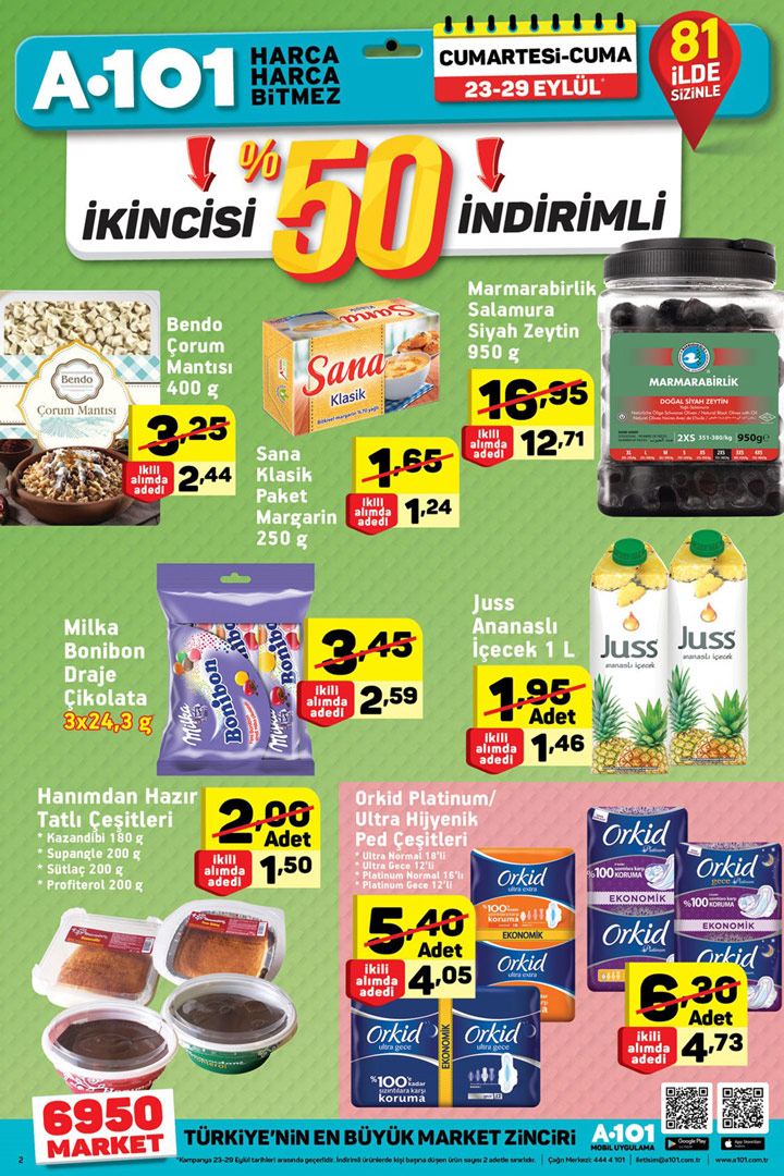 A101 23 Eylül & 29 Eylül Aktüel Hafta Sonu Kataloğu
