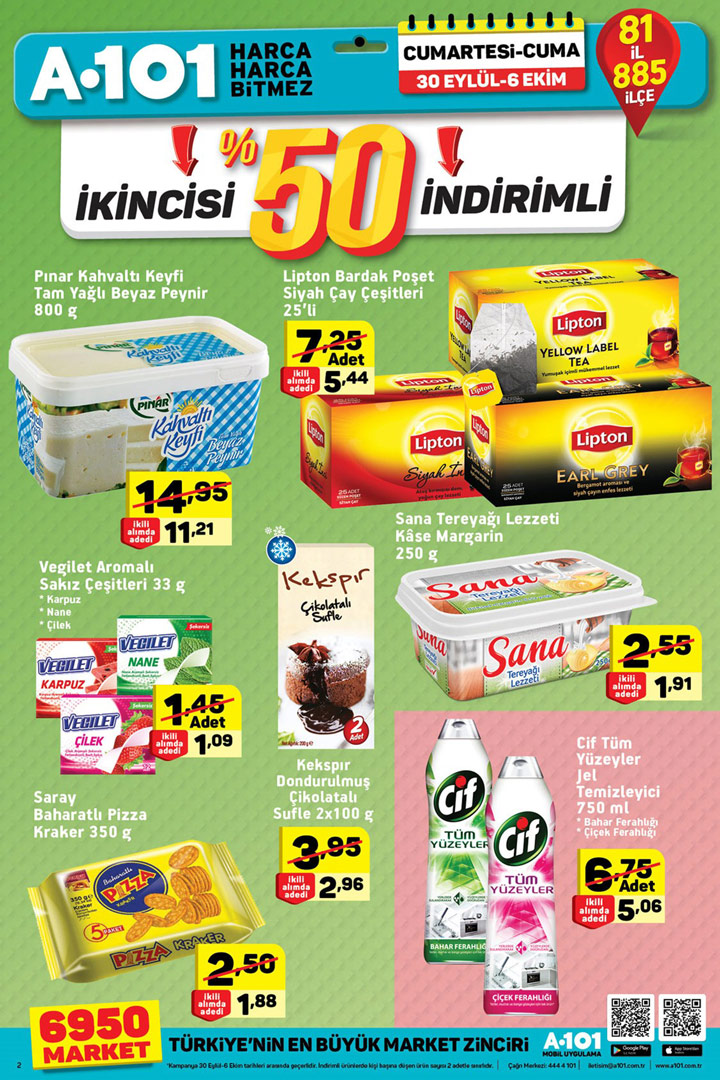 A101 30 Eylül & 6 Ekim Aktüel Ürünler Hafta Sonu
