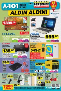 A101 23 Kasım 2017 Aktüel Ürünler Kataloğu