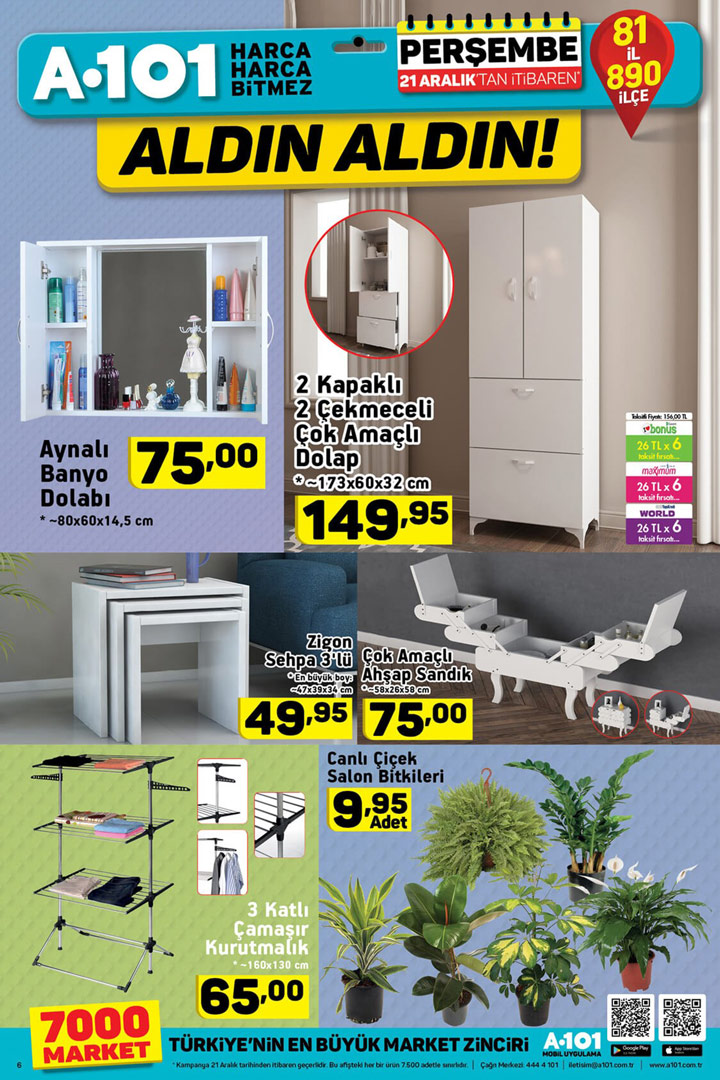 A101 21 Aralık Aktüel Fırsatlar Katalog İncelemesi