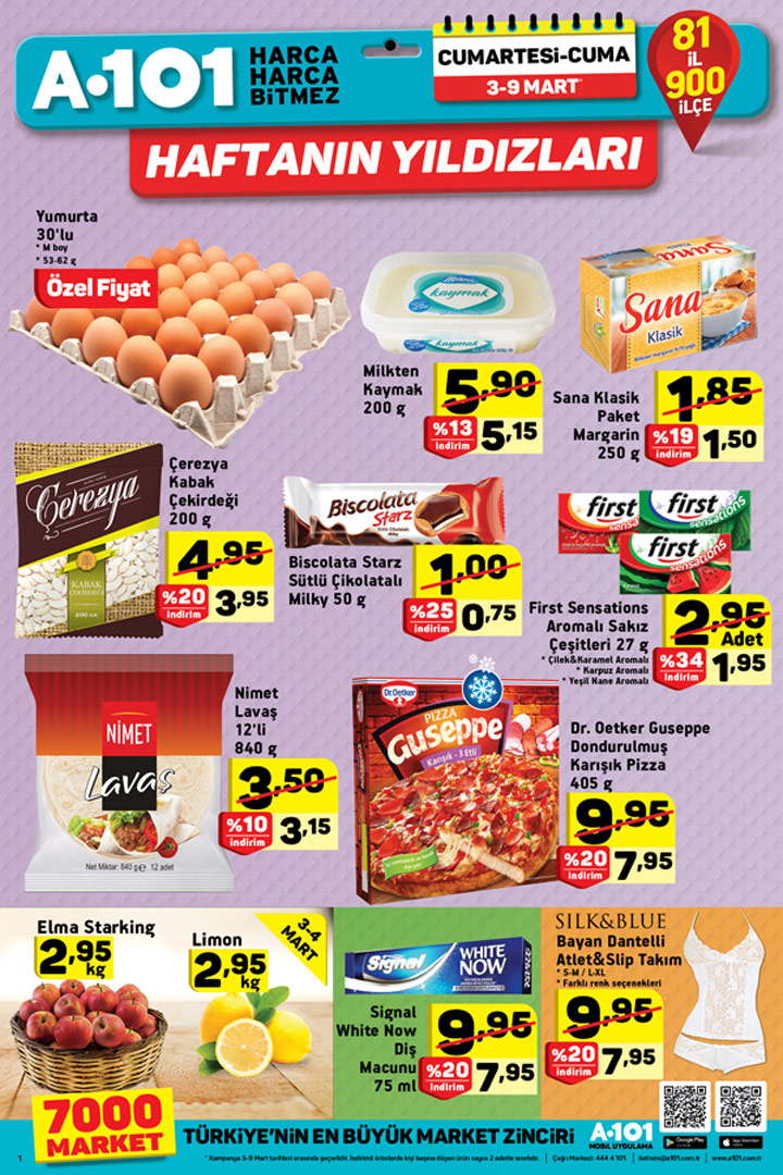 A101 3 Mart 2018 Aktüel Ürünler Kataloğu