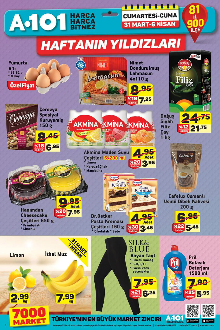 A101 31 Mart 2018 Aktüel Ürünler Kataloğu