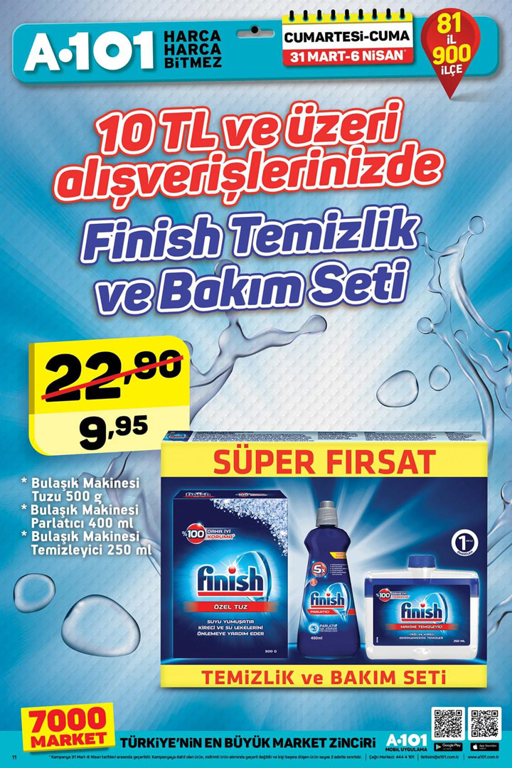 A101 31 Mart & 6 Nisan Aktüel Ürünler – Efsane İndirim