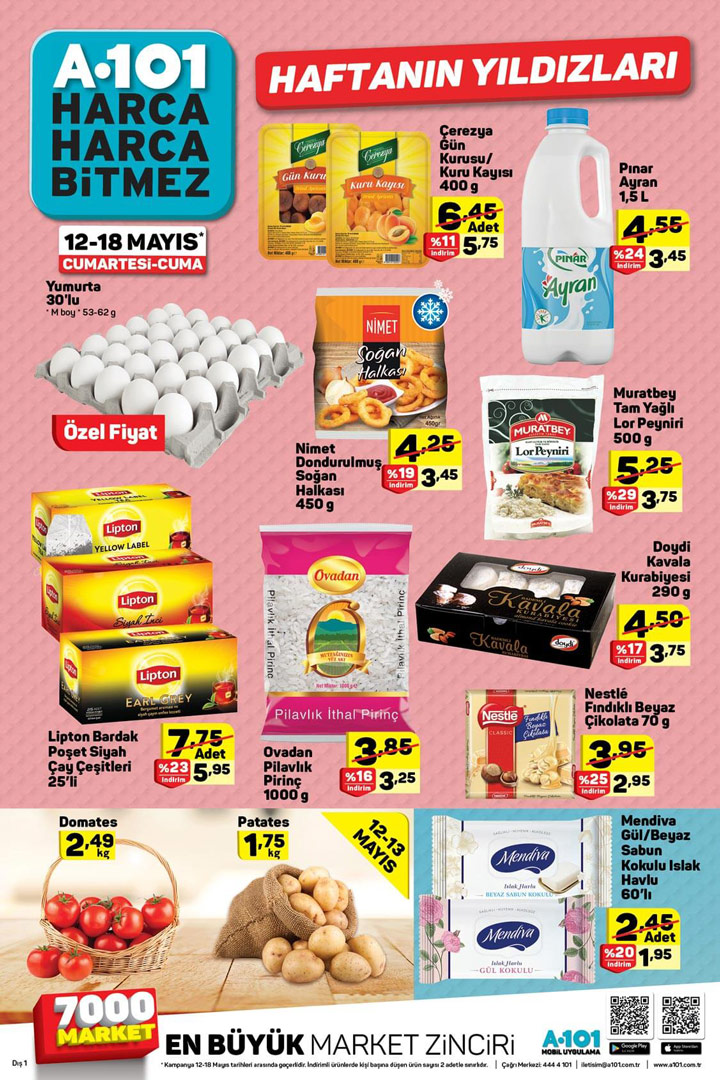 A101 12 Mayıs 2018 Aktüel Ürünler Kataloğu