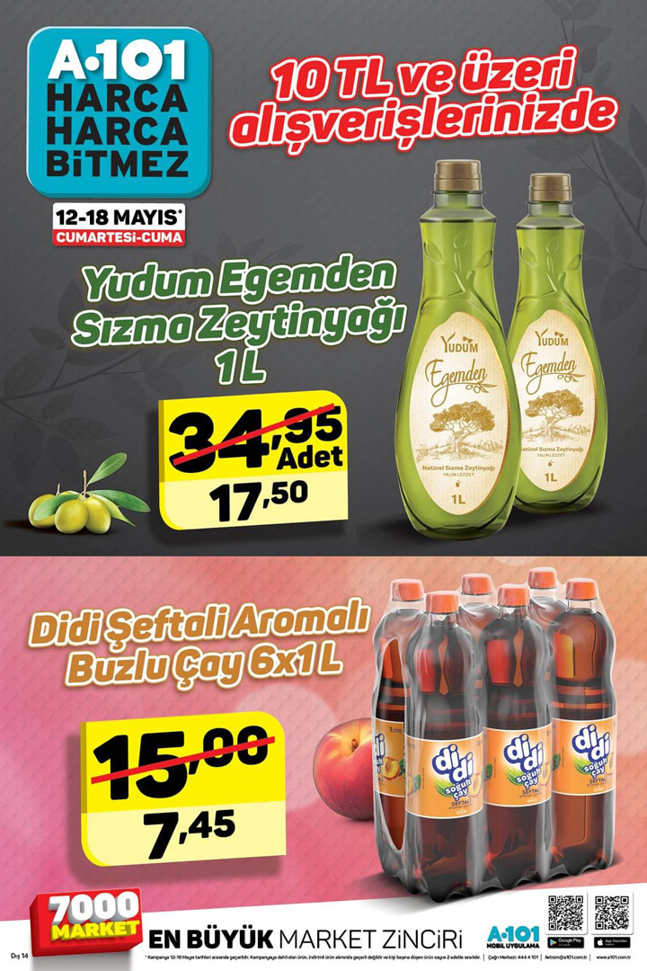 A101 12 Mayıs Hafta Sonu Çok Al Az Öde Aktüel
