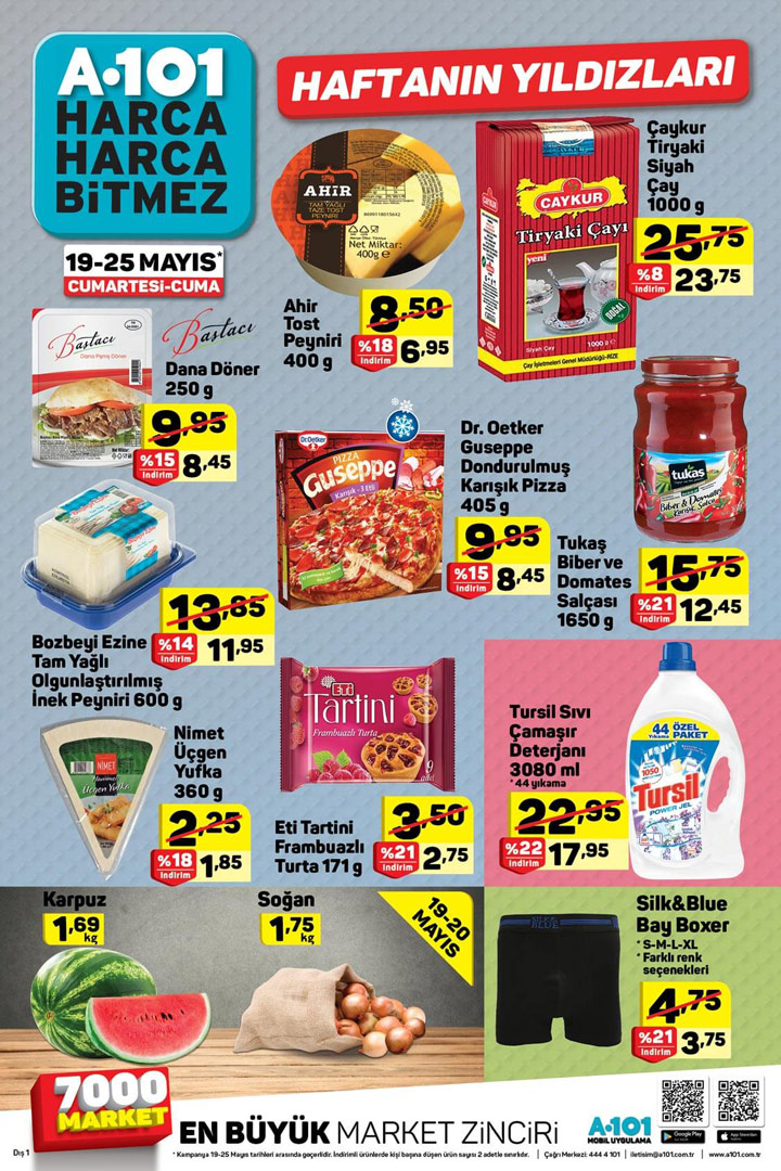 A101 19 Mayıs 2018 Aktüel Ürünler Kataloğu