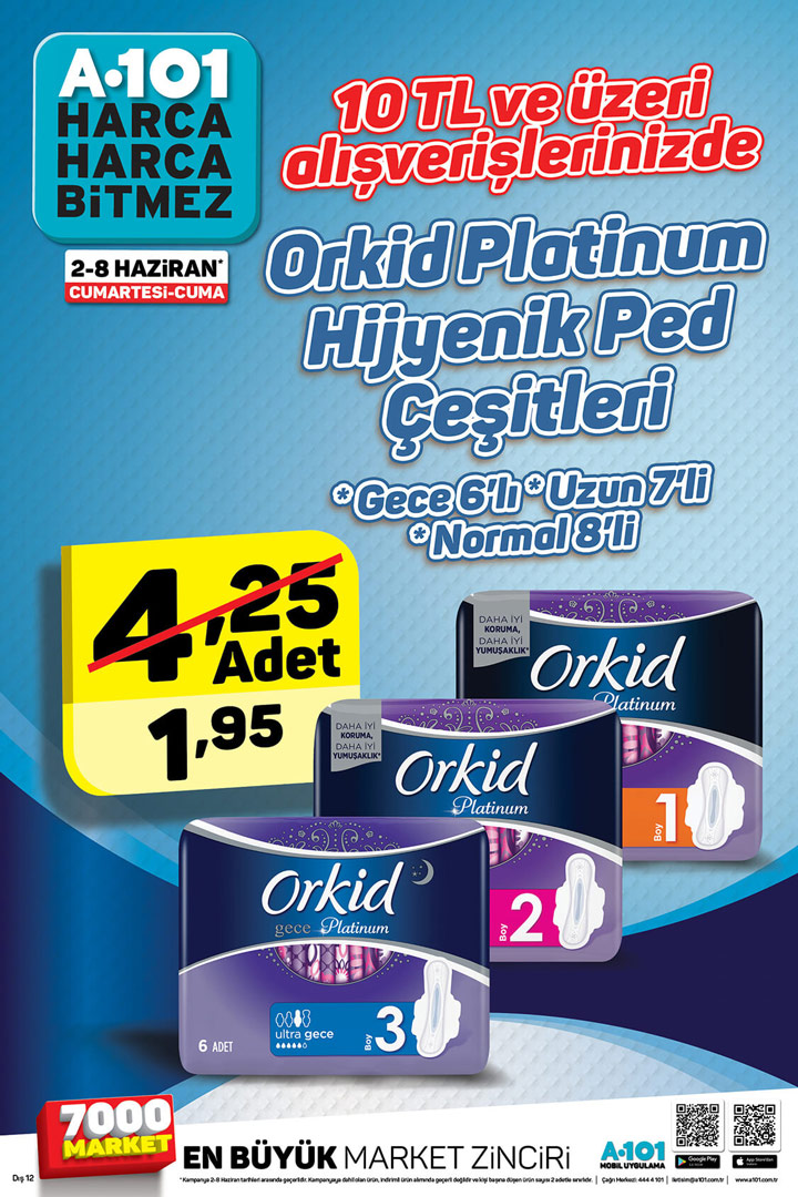 A101 2 Haziran – 8 Haziran EFSANE İndirimli Ürün Kataloğu