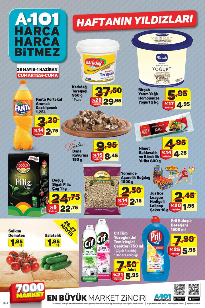 A101 26 Mayıs 2018 Aktüel Ürünler Kataloğu