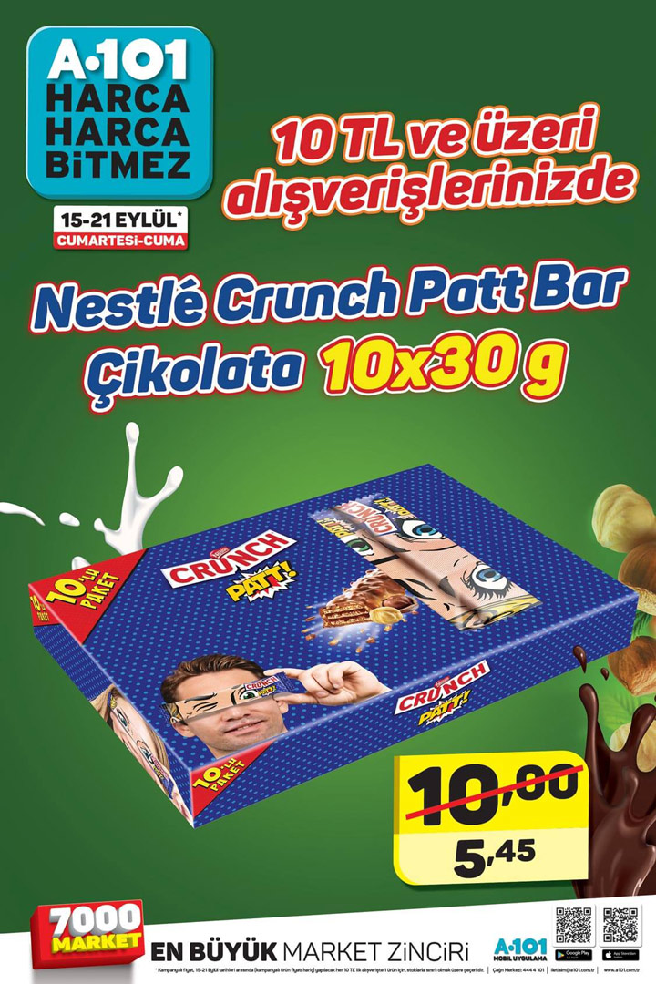 A101 15 Eylül 2018 Aktüel Efsane İndirimleri