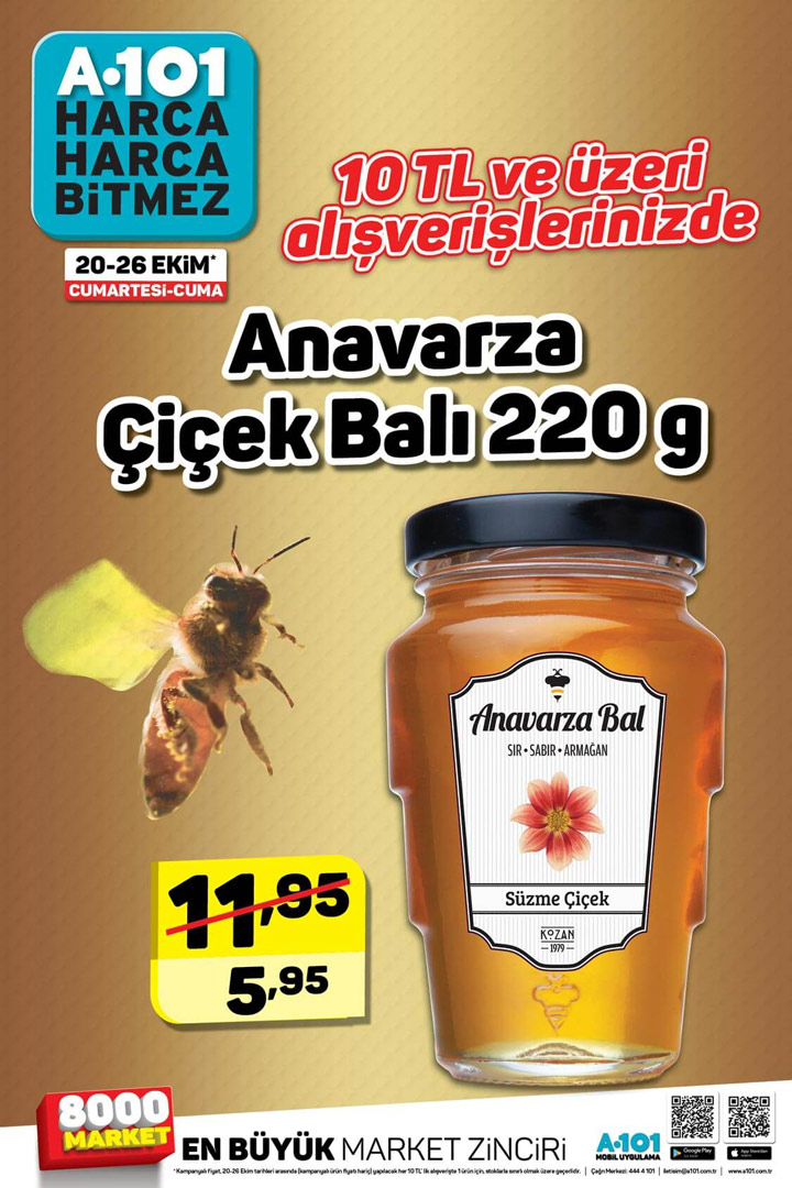A101 20 Ekim Efsane Hafta Sonu Kataloğu