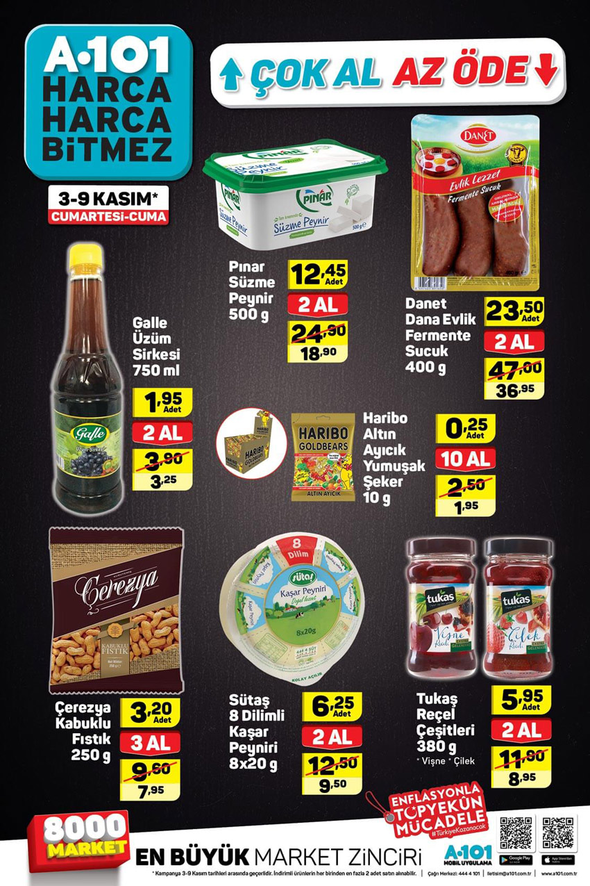 A101 3 Kasım Hafta Sonu Aktüel Fırsatları