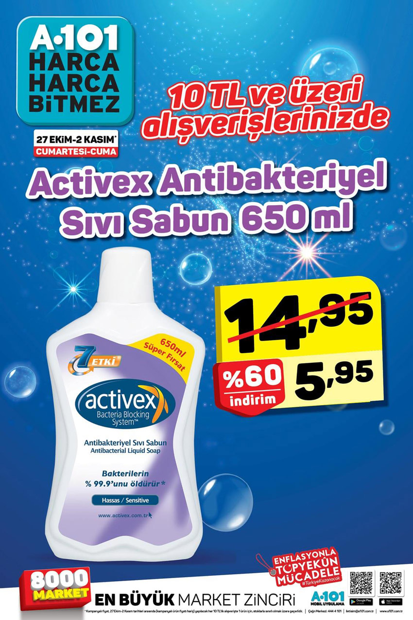 A101 Aktüel 27 Ekim Hafta Sonu Efsane İndirim
