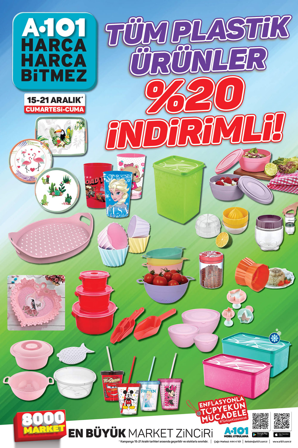 A101 15 Aralık – 21 Aralık Yıl Sonu Özel Hafta Boyu İndirimler