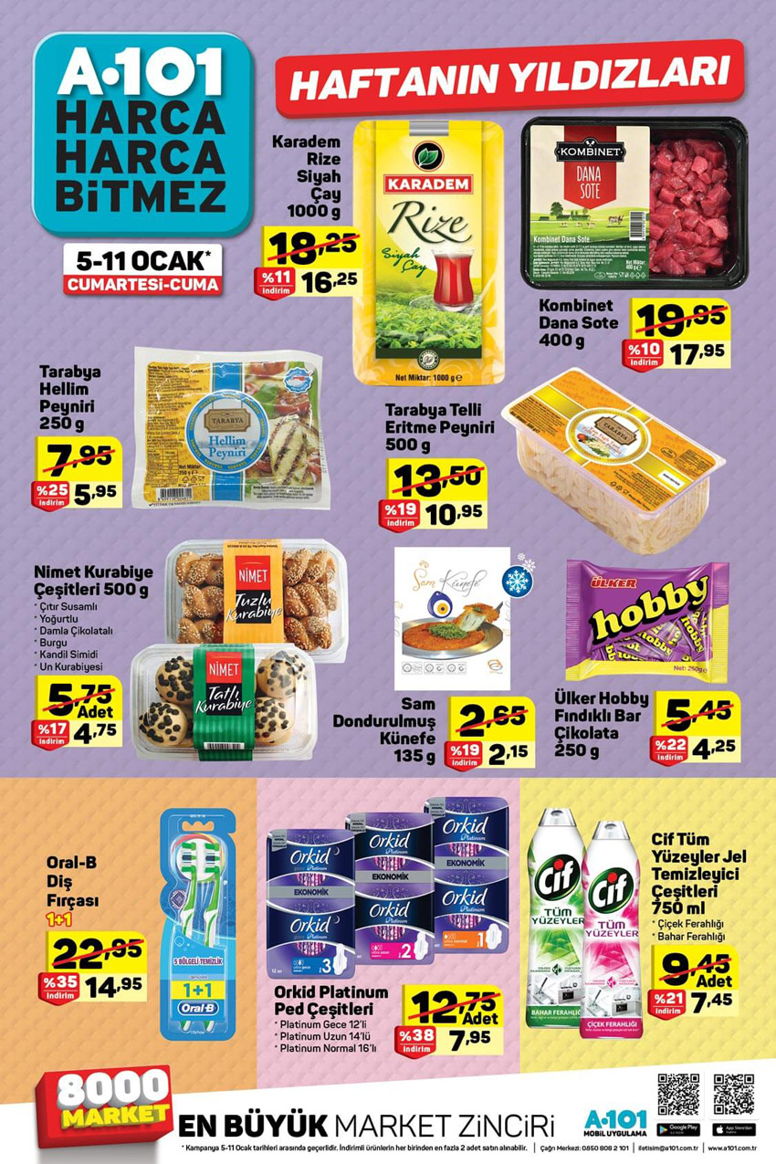 A101 5 Ocak 2019 Aktüel Kataloğu – Hafta Sonu