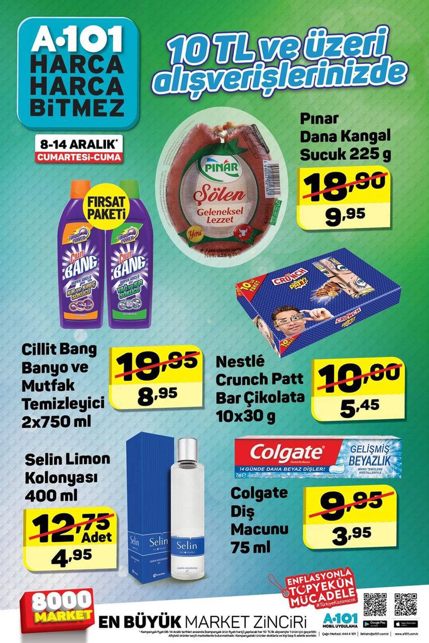 A101 8-14 Aralık Hafta Sonu Aktüel Ürünler Kataloğu