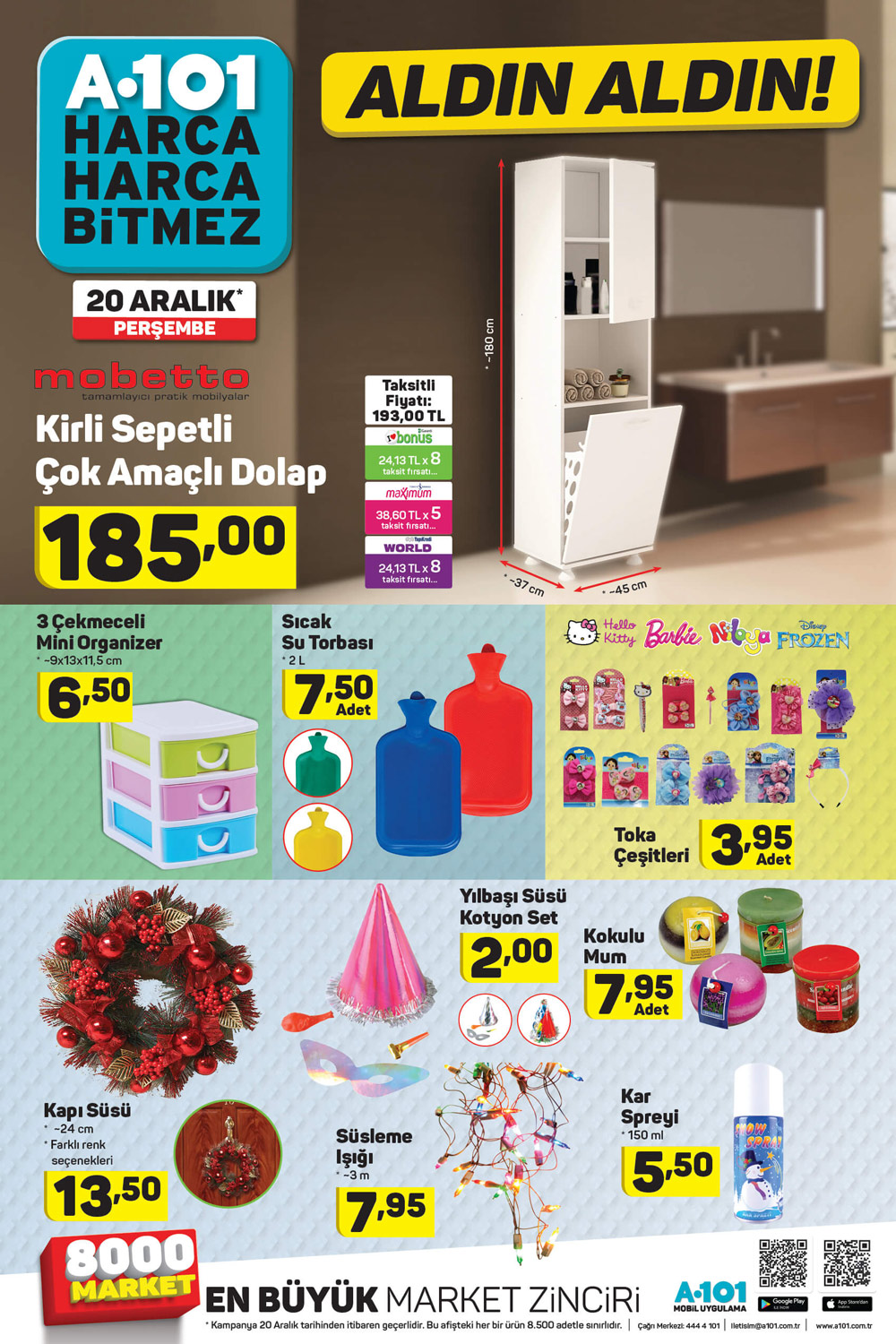A101 Aktüel Ürünleri 20 Aralık 2018 Fırsatları İncelemesi