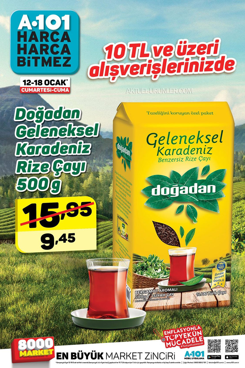 A101 12-18 Ocak Efsane Aktüel Ürün Kataloğu