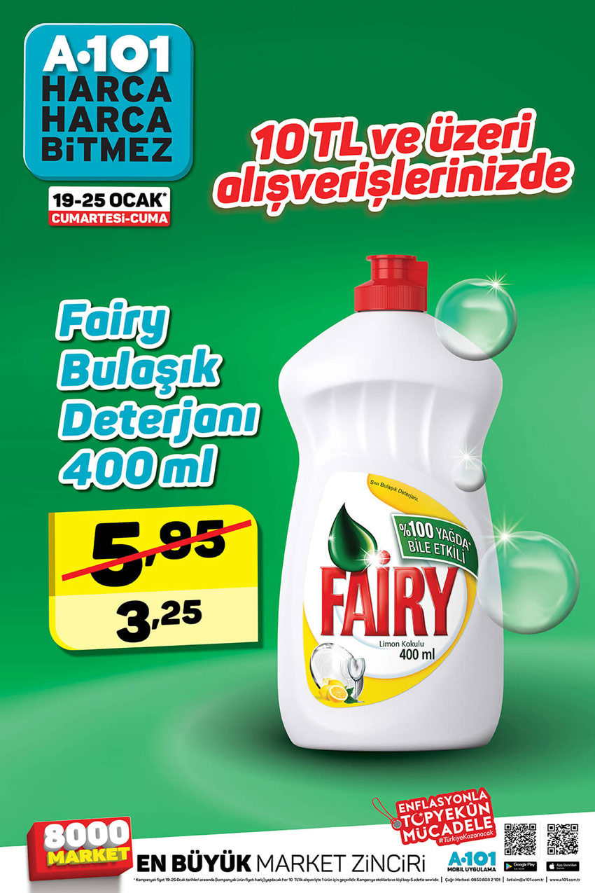 A101 19 – 25 Ocak Efsane Fiyatlı Tek Ürün