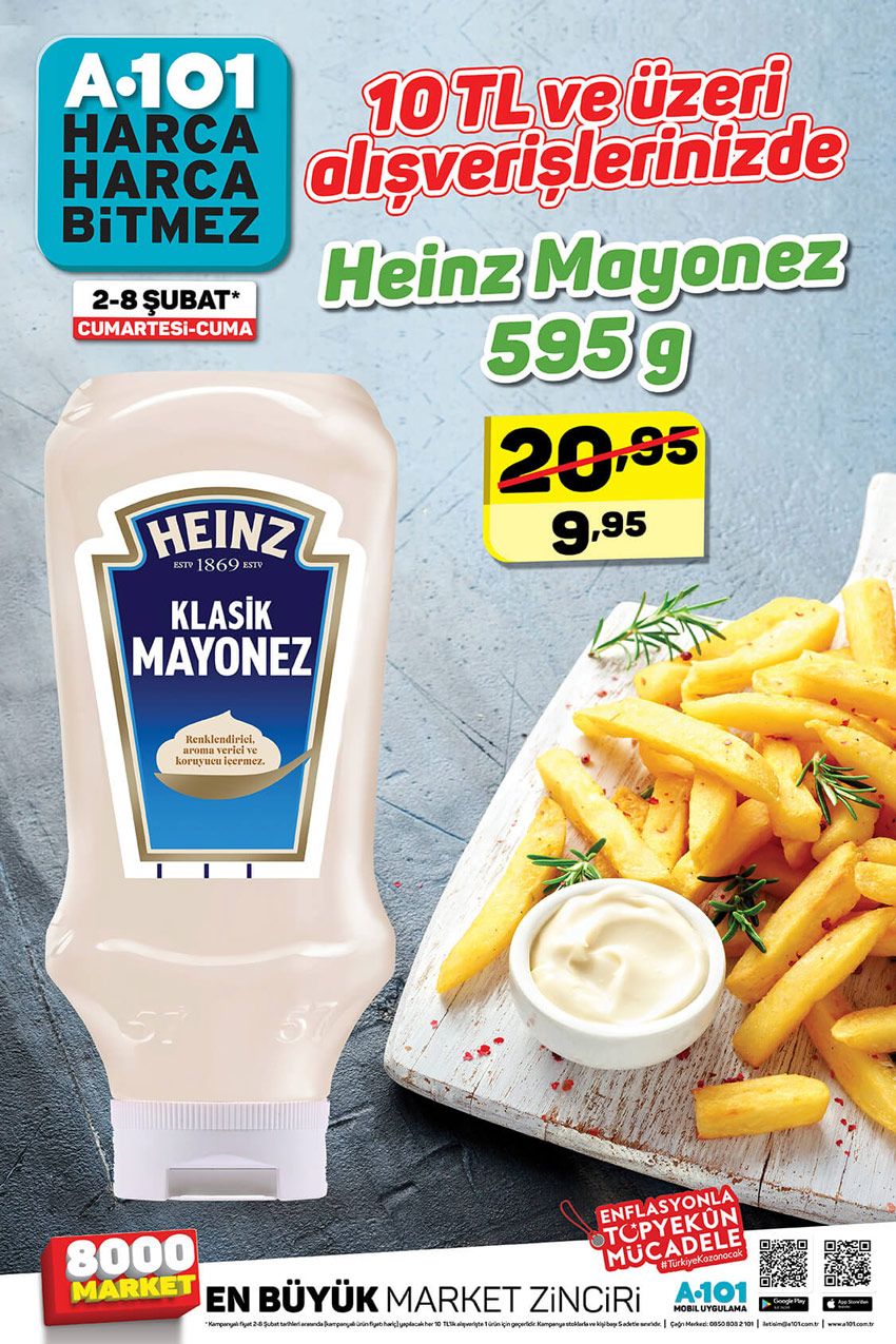 A101 2 Şubat Özel Fiyatlı Aktüel Katalog