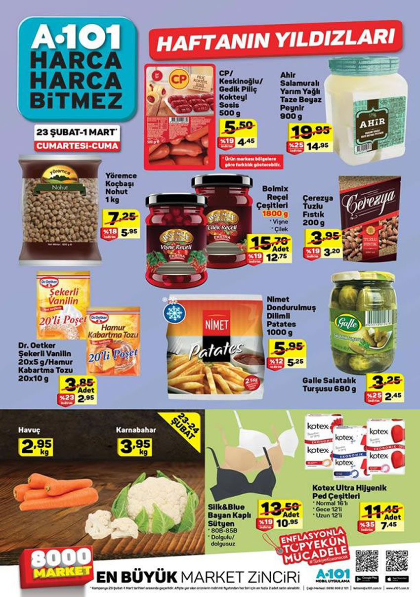 A101 23 Şubat 2019 Aktüel Ürünler Kataloğu