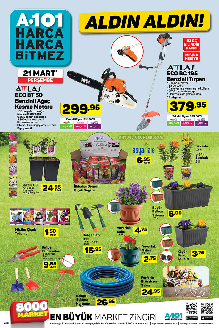 A101 21 Mart 2019 İndirimli Aktüel Ürünler Kataloğu