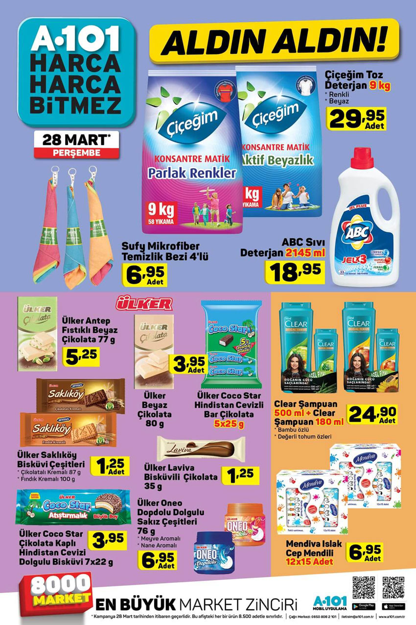 A101 28 Mart Temizlik Ürünleri Aktüel İncelemesi