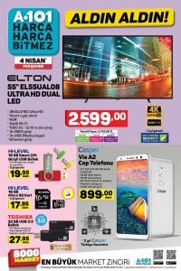 A101 4 Nisan 2019 Aktüel Ürünler Kataloğu
