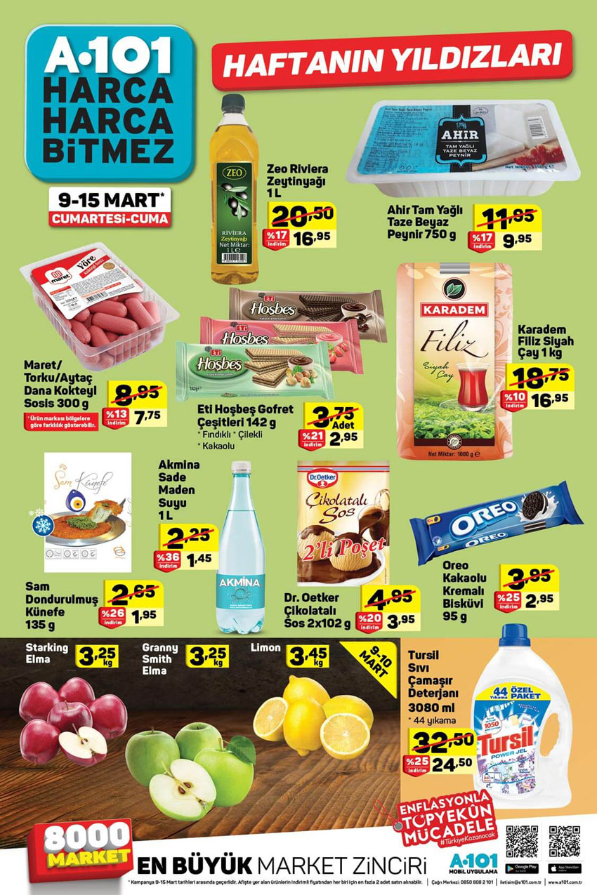 A101 9 Mart 2019 Aktüel Ürünler Kataloğu