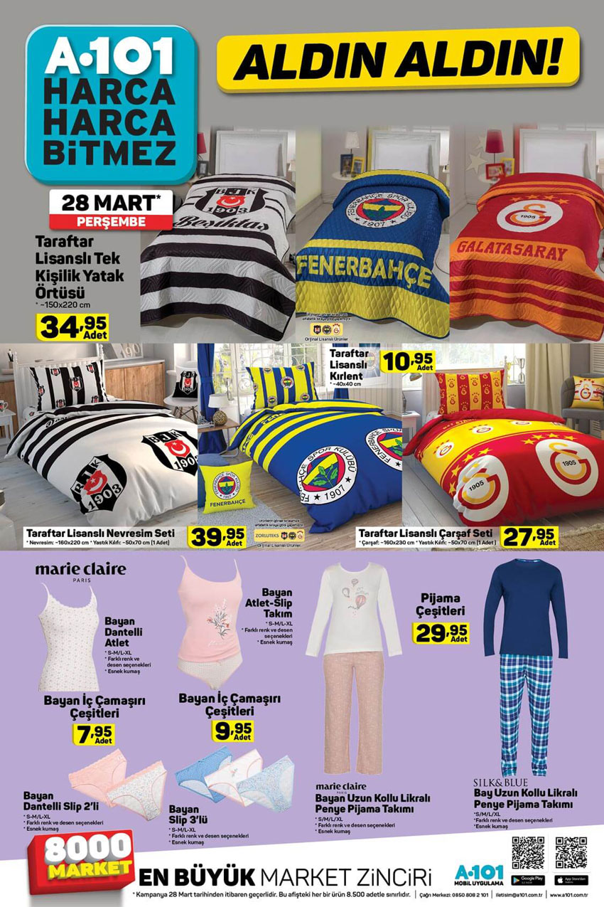 A101 Aktüel 28 Mart 2019 Perşembe İndirimleri