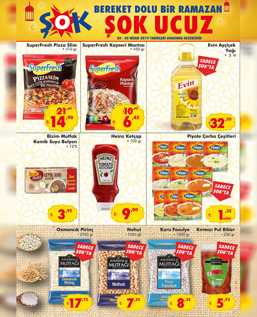 ŞOK Market Ramazan İçin Özel Fırsat Katalogları