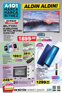 A101 25 Nisan 2019 Aktüel Ürünler Kataloğu