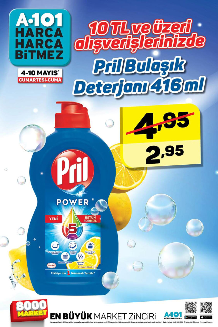 A101 Aktüel 4 Mayıs – 10 Mayıs Fırsatlar Kataloğu