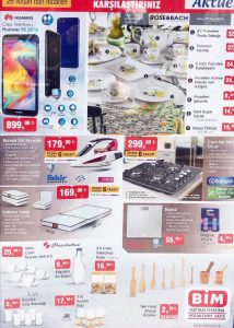 BİM 26 Nisan 2019 Aktüel Ürünler Kataloğu