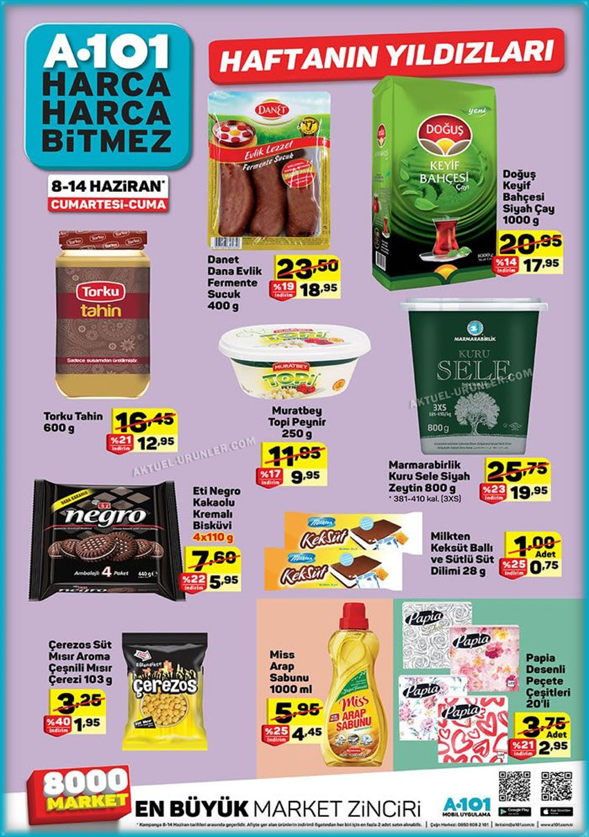 A101 8 Haziran 2019 Aktüel Ürünler Kataloğu