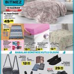 A101 Aktüel'de 13 Haziran Günü Ev Teksili Ürünleri Sayfası