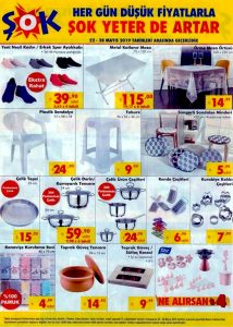 ŞOK Aktüel 22 Mayıs 2019 Kataloğu