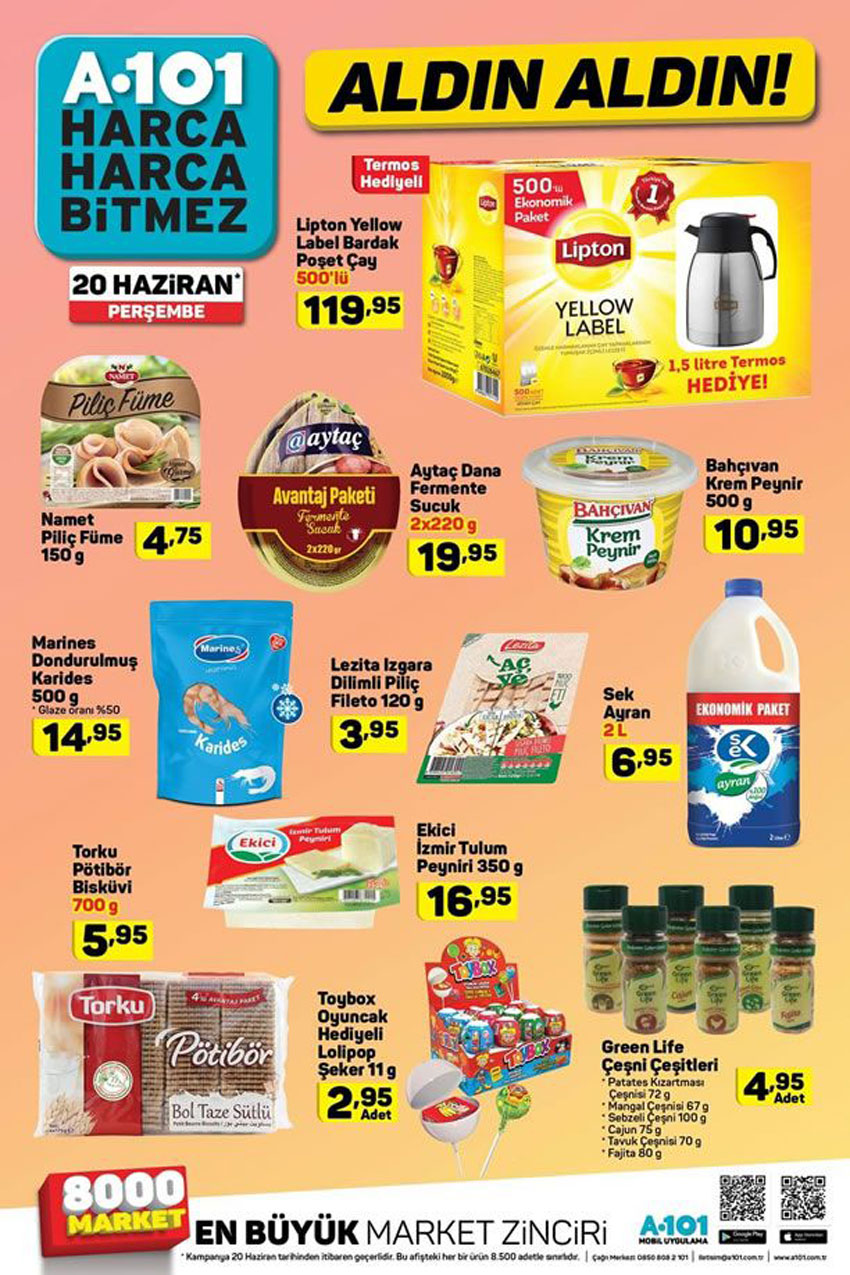Bu Hafta A101 Aktüel Ürünleri 20 HAZİRAN Detayları