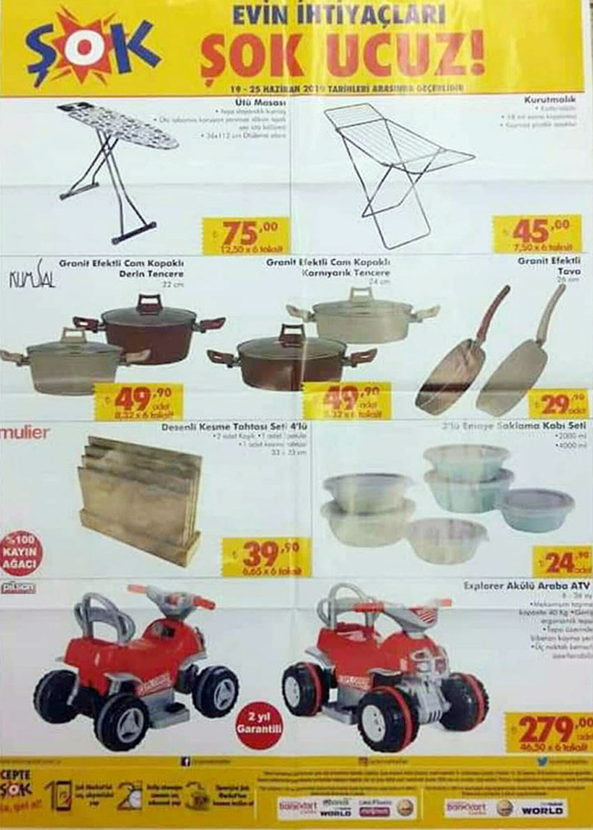 ŞOK Aktüel 19 Haziran Yeni Görsel İncelemesi
