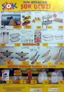 ŞOK 7 Ağustos 2019 Aktüel Ürünler Kataloğu