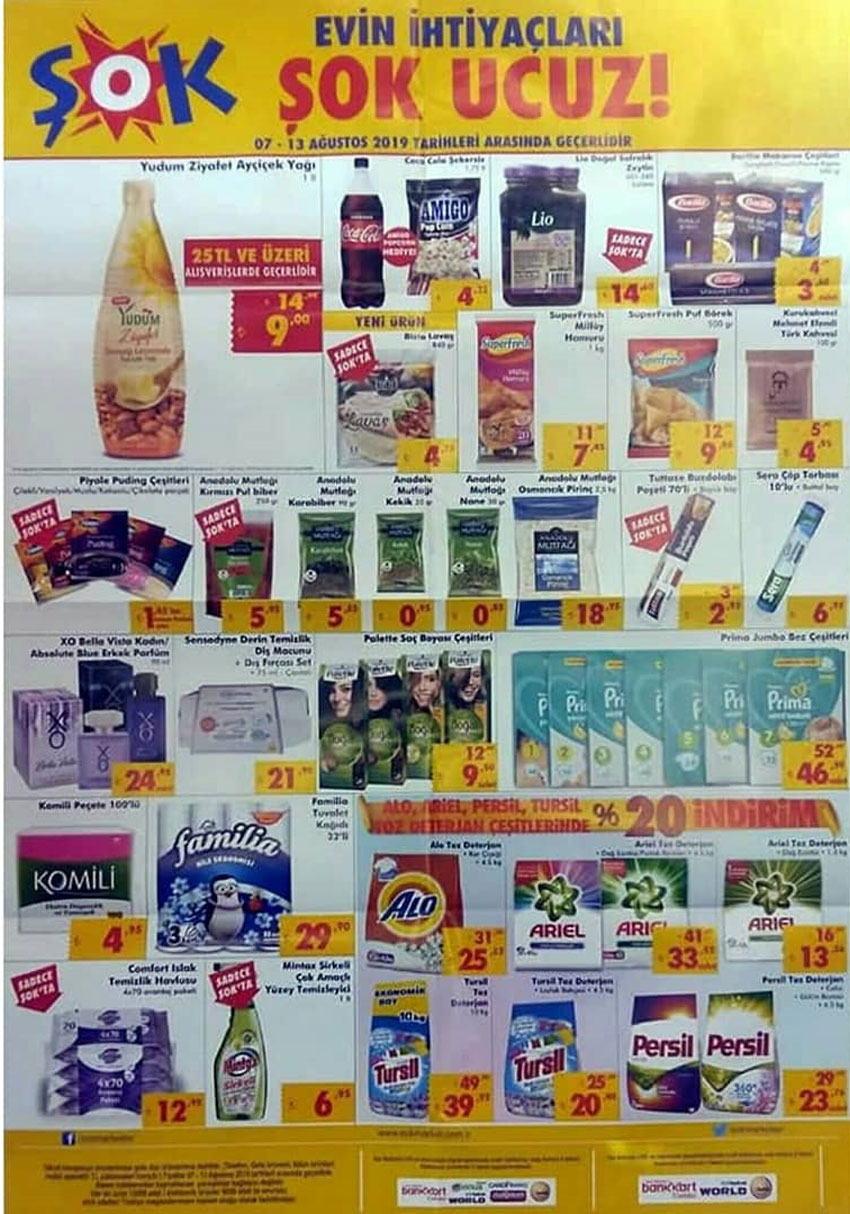 ŞOK 7 AĞUSTOS 2019 AKTÜEL ÜRÜN KATLAOGLARI SAYFA 2