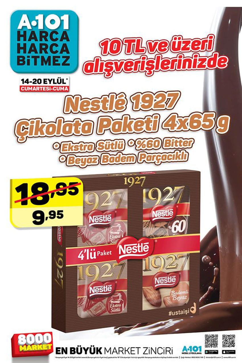 14 Eylül A101 Aktüel Tekli Dev Kampanya Kataloğu